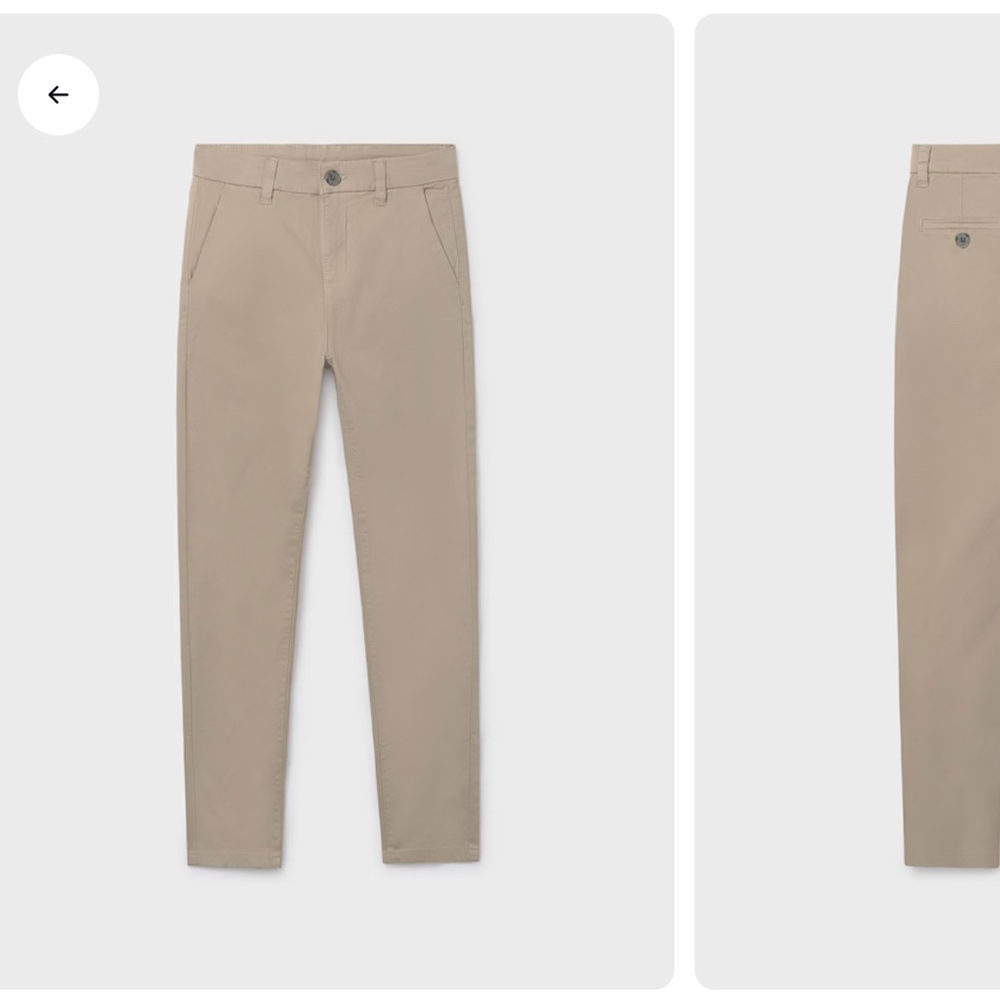 Mayoral Kids Chino khaki Pants